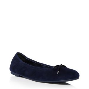 Stuart Weitzman Women's Bardot Bow Ballet Flats